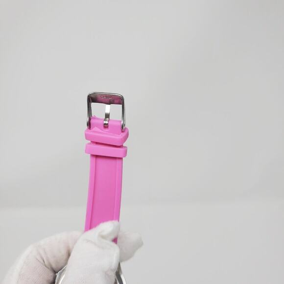 Disney Minnie Mouse Pink Rubber Band Watch - Picture 6 of 10